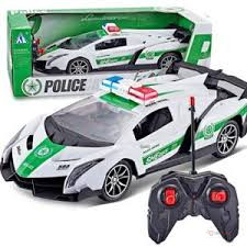 Sheriff Police Remote Control Toy Car – RC Police Vehicle for Kids