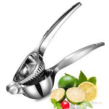 Stainless Steel Heavy Gauge Lemon Squeezer – Manual Citrus Juicer for Lemon, Lime, Orange & Everyday Kitchen Use