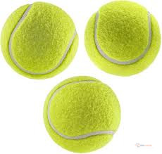 Tennis Balls Set of 3 – Highly Elastic Tennis Balls for Training, Practice, Recreational Play & Sports Activities