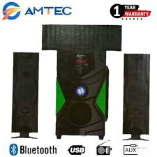 Amtec AM-312 3.1 Bluetooth Subwoofer – 12,000W Home Audio System for Music & Entertainment