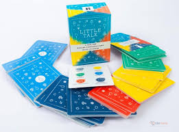 Little Talk Kids Cards Game – 150 Conversation Starter Cards for Children, Family Bonding, Communication & Learning