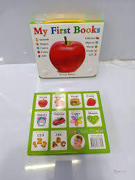 My First Books – 10 Board Books for Early Childhood Education, Learning, Reading & Educational Play for Kids