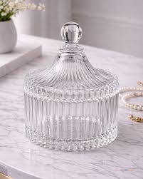 Deli Glass Sugar Dish – Elegant Glass Sugar Bowl for Tea, Coffee, Breakfast & Everyday Table Serving