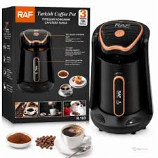 RAF Electric Turkish Coffee Maker & Pot – Automatic Turkish & Greek Coffee Maker for Home, Office & Café Use