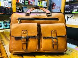 Double Pocket Laptop Bag – Document & Laptop Carrying Bag for Office, Work, School, Business & Travel