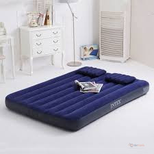 Intex Classic 4 X 6 Airbed Inflatable Mattress with Free Pump – Inflatable Mattress for Home, Guests, Camping & Travel