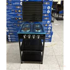 Electromate 3+1 Standing Gas Cooker with Shelves – Freestanding Cooker