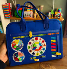 Activity Book Set – Montessori Toddler Busy Board for Hands-On Learning, Fine Motor Skills & Early Learning Practice