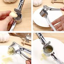 Garlic Press & Crusher Heavy Duty – Practical Kitchen Tool for Garlic Mincing