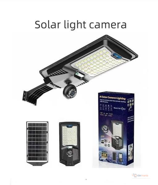 FT04 Streetlight with Camera – Outdoor Lighting and Security Monitoring Solution | OrderMania Kenya