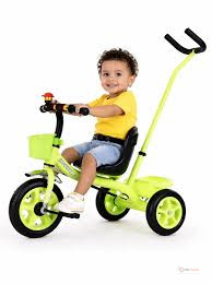 Happy Baby Kids Modern Tricycle 2-in-1 Ride-On Tricycle – Convertible Children's Bike for Ages 1.5 to 5 Years