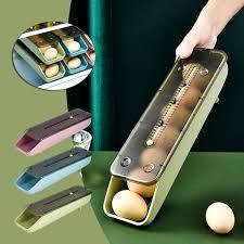 7-Egg Narrow Stackable Egg Holder – Compact Egg Storage Organizer | OrderMania Kenya