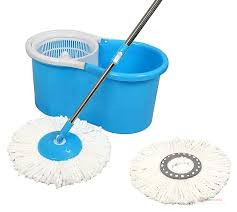 360-Degree Rotating Spin Mop and Bucket Cleaning System