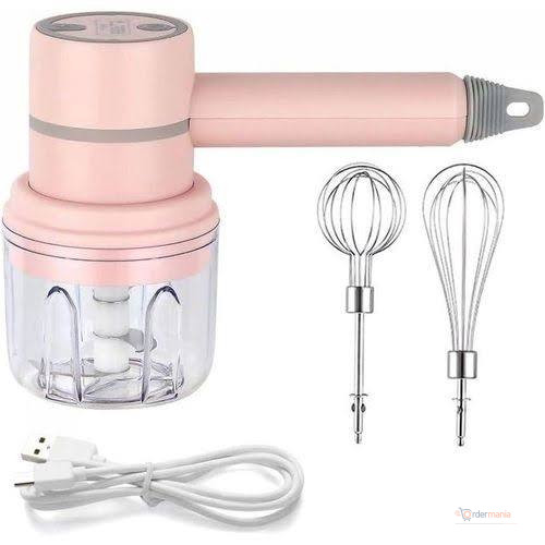 Wireless Multifunctional Cooking Machine, Whisk & Chopper 250ml | OrderMania Kenya
