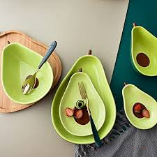 Ceramic Avocado Bowl – Stylish Serving Bowl for Avocado, Fruits, Breakfast, Snacks & Everyday Home Use