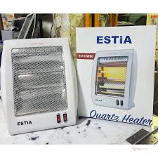 Estia Quartz Portable Electric Room Heater – Low Energy Consuming Heater for Home & Office