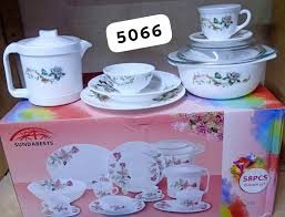 58pc Dinner Set 5066 – Complete Elegant Tableware Set for Home, Family & Entertaining