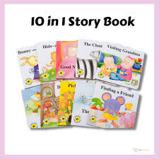 Bunny and Mummy Set of 10 Toddler Short Stories – Colourful Children's Storybooks for Preschool Reading, Learning & Bedtime