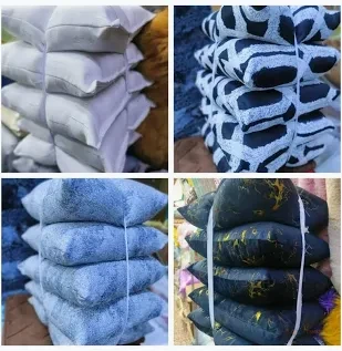 5Pcs Fiber-Filled Decorative Cushions Throw Pillows – 45×45CM Sofa, Couch & Bed Cushions for Home Décor