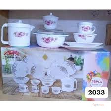 58-Piece Dinner Set 2033 – Complete Dining & Tableware Set