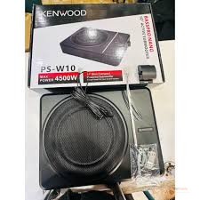 Kenwood PS W10 4500W Car Subwoofer – Powerful Bass Upgrade for Your Car Audio System