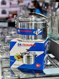 Electromate Manual Pressure Cooker 7L – Large Cooking Pot