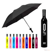 New Design Bottle Umbrella – Stylish Compact Rain Protection Umbrella for Travel, Work, School & Everyday Use