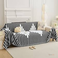 Chenille Non-Slip 3-Seater Sofa Cover 180×300cm – Sofa Protector