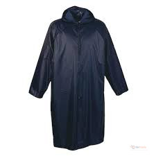 Adult Raincoat with Cap & Reflector – Waterproof Outdoor Rain Gear