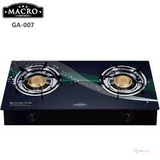 Macro Glass Top Gas Burner | Portable Tabletop Gas Stove for Home & Kitchen